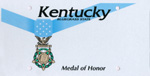 Medal of Honor Kentucky license plate
